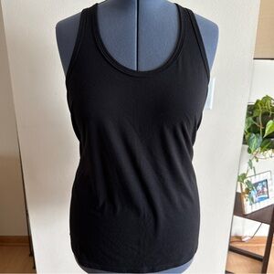 Athletic Works Black Racerback Tank Top Workout Top Activewear, Size XXL (20)